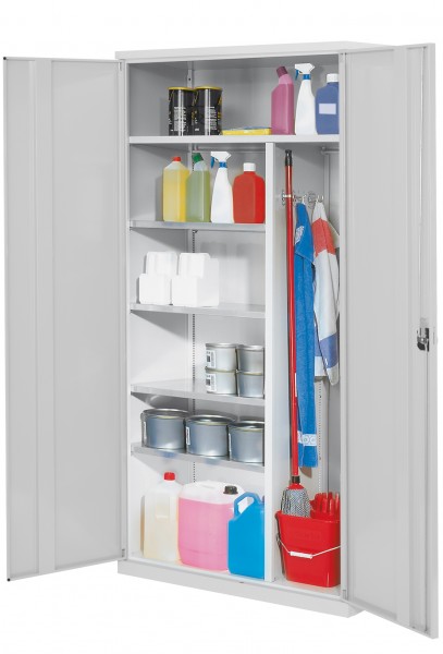 Pflegemittelschrank lichtgrau / lichtgrau