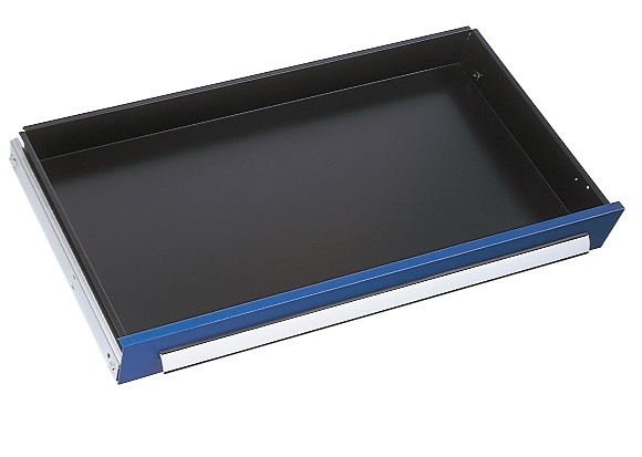 Schublade H 100 mm , Farbe enzianblau