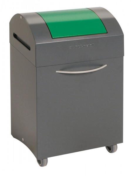 Abfalltrennung TS 2000, stationär als auch mobil, 7016/6024. Fassungsvermögen: 45 Liter.