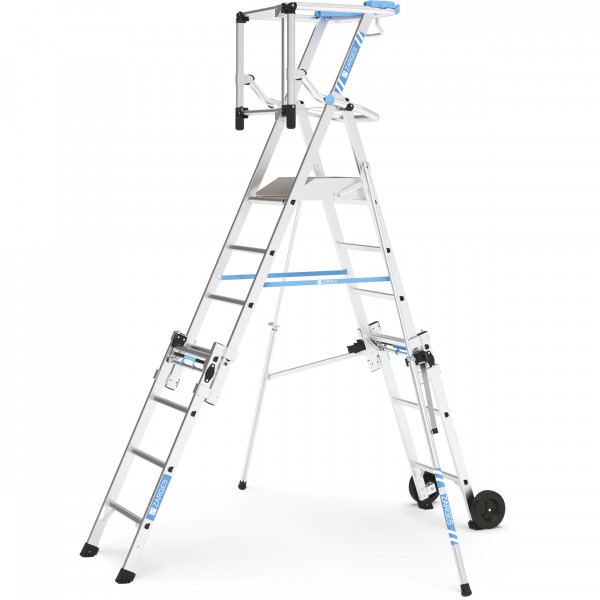 ZAP Masterflex S - Teleskop-Plattformleiter 7 Stufen