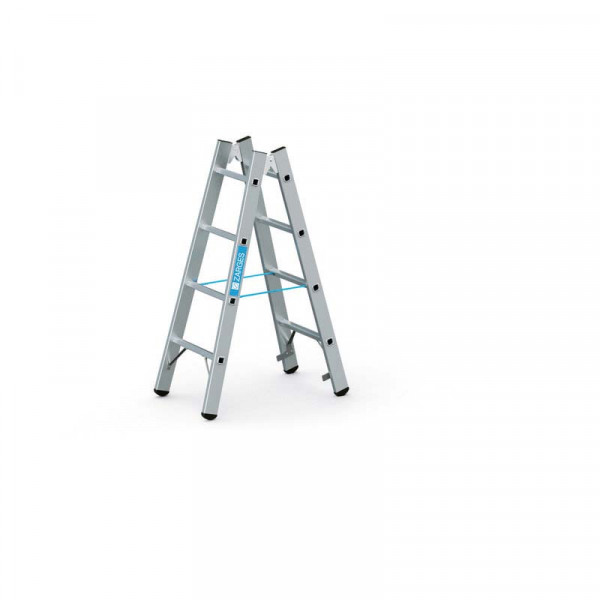 Coni B - LM-Stehleiter 2 x 4 Sprossen Leiterlänge 1,22 m, Arbeitshöhe 2,5 m