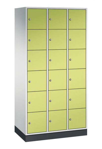 C+P Schließfachschrank Intro, H1950xB920xT490mm, 7035/0024