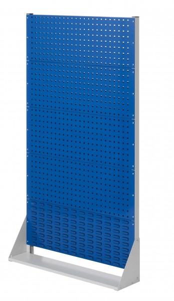 ®RasterPlan Stellwand Gr.5 einseitig H1790 x B1000 x T240 mm RAL 7035/5010. 4 Lochplatten 1 Schlitzplatten.