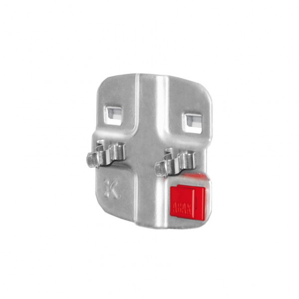 ABAX® Doppelte Werkzeugklemme Durchmesser 10 mm Alufarben