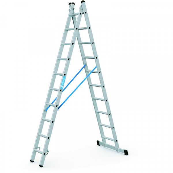 Combimaster DX - Kombileiter 2 x 10 Spr. Leiterlänge max 4,94m, Arbeitshöhe 5,7m