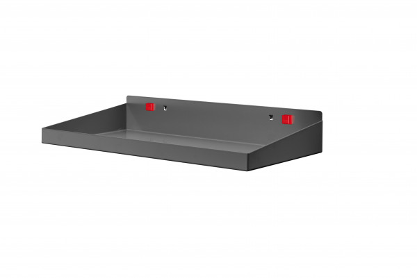 ABAX® Stahlboden mit Abrollband Breite 490 mm x Tiefe 243 mm x Höhe 77 mm Anthrazitgrau