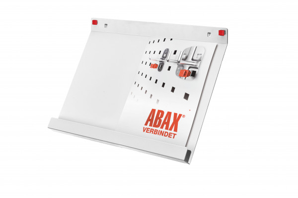 ABAX® Prospekthalter DIN A 3 Breite 440 mm x Höhe 330 mm RAL 7035 - Lichtgrau