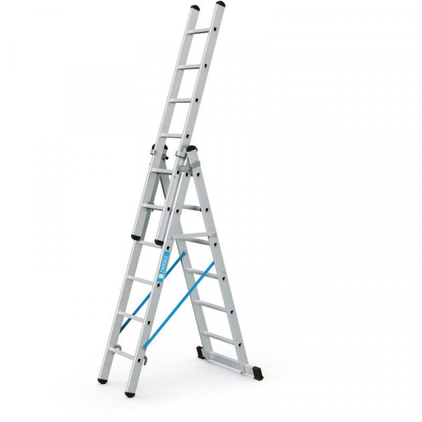 Skymaster X - Mehrzweckleiter 3 x 6 Leiterlänge max 4,1m, Arbeitshöhe 5m