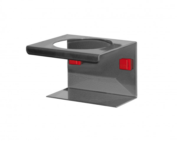 ABAX® Dosenhalter 1-fach Durchmesser 70 mm Anthrazitgrau