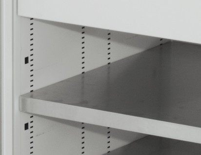 Fachboden 530 mm verzinkt inkl. Bodenträger (4 Stück) Maße: 1076 x 530 x 30 mm.
