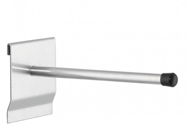®RasterPlan Universalhalter rund 200 mm alufarben.