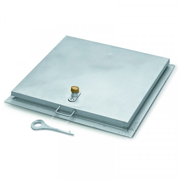 Schachtabdeckung Stahl verzinkt Schachtmaß 625 x 625 mm