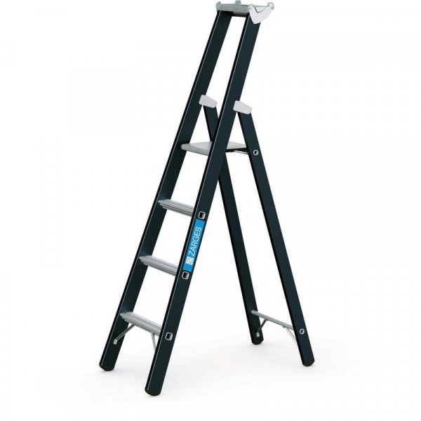 Megastep S - Stehleiter 4 Sprossen Plattformhöhe 1,06 m, Arbeitshöhe 3,1 m