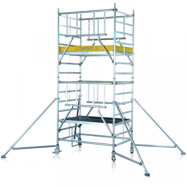 MultiTower S-PLUS 2T, 1,35 x 2,50 m Plattformhöhe 1,4 m, Arbeitshöhe 3,4 m