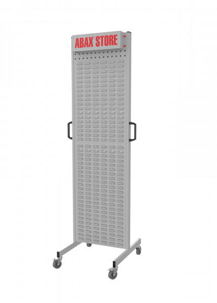 ABAX® Store Station mobil Mod. 1 RAL 7035/7035, unbestückt
