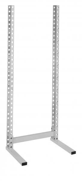 ErgoPlus Steharbeitsplatz H 1770 x B 670 mm RAL 7035. Standmodul einseitig.