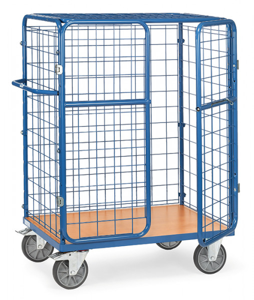 Paketwagen 8481-3D mit Dach / Ladefläche 1.000 x 600 mm