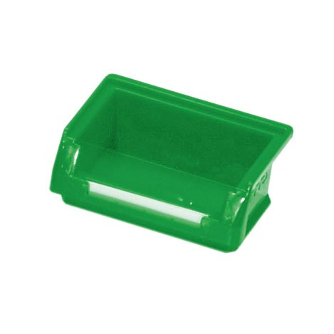 ®RasterPlan Lagersichtkasten Größe 8 Mit Aufhängeleiste für ®RasterPlan Schlitzplatten Grün L 85 mm x B 105 mm x H 45 mm