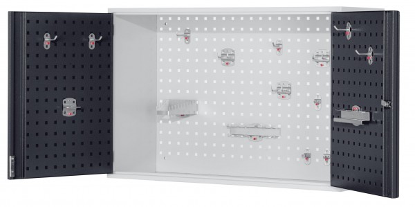 ®RasterPlan Hängeschrank Modell 10 H620 x B920 x T335 mm RAL 7035/7016.