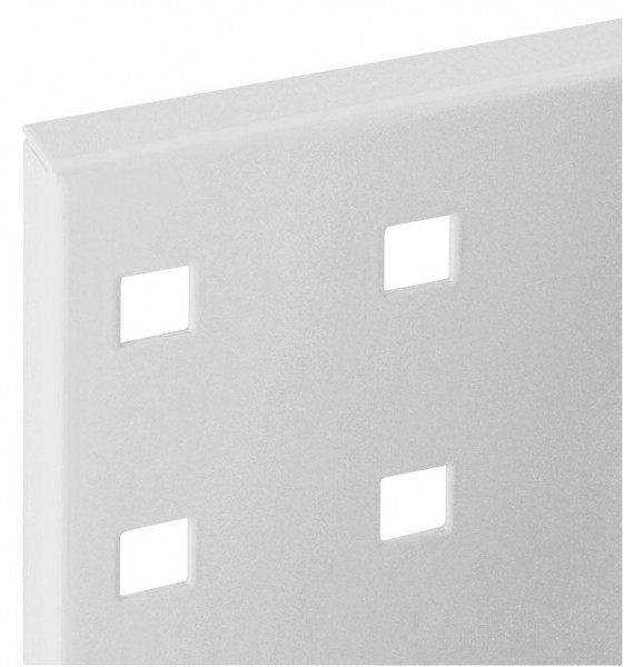 ®RasterPlan Lochplatte B 1000 mm x H 450 mm RAL 7035 - Lichtgrau Universell kombinier- und einsetzbar. Kompatibel mit ®RasterPlan Schlitzplatten.