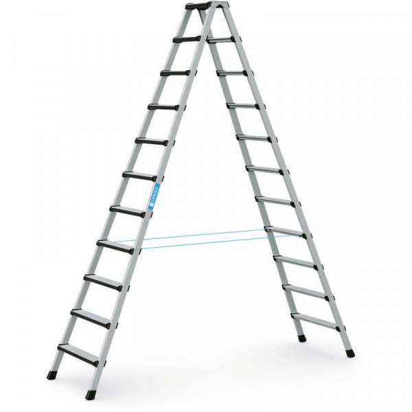 Comfortstep B - Stehleiter 2 x 11 Stufen Leiterlänge 2,99 m, Arbeitshöhe 4,25 m