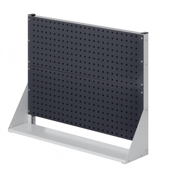 ®RasterPlan Stellwand Gr. 2 einseitig H760 x B1000 x T240 mm 7035/ 7016. 2 Lochplatten.
