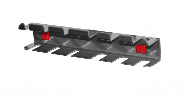 RasterPlan/ABAX Schraubendreherhalter, für 6 Teile anthrazitgrau.