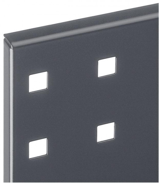 ®RasterPlan Lochplatte B 2000 mm x H 450 mm RAL 7016 - Anthrazitgrau Universell kombinier- und einsetzbar. Kompatibel mit ®RasterPlan Schlitzplatten.