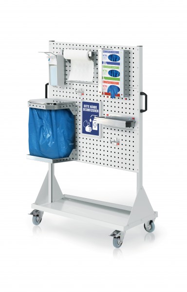 RasterMobil Gr. 4 RAL 7035 H1580 x B1000 x T500 mm