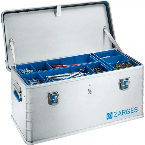 Alu-Eurobox-Wzb; 81l, IM: 750x350x310mm Alu-Winkel innen für Kunstst.-Einsätze