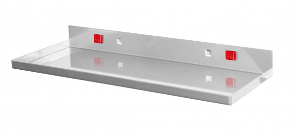 ABAX® Ablageplatte Breite 445 mm x Tiefe 150 mm Alufarben