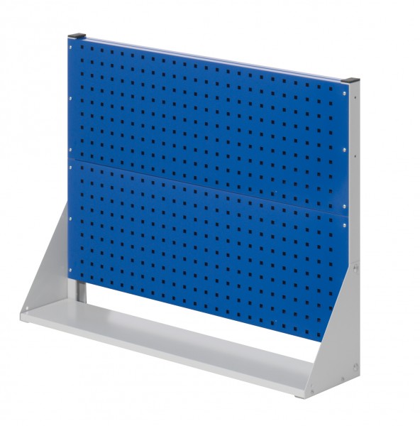®RasterPlan Stellwand Gr.2 einseitig H760 x B1000 x T240 mm RAL 7035/5010. 2 Lochplatten.