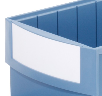 Etiketten weiß 235 x 145 mm für Volumenregalkästen