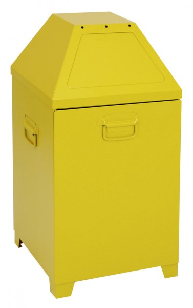 Abfalltrennung ABF, RAL 1003/1003, Mod. 2, 80 Liter