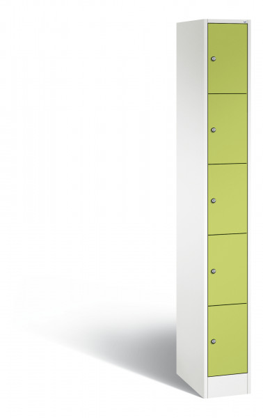 C+P Schließfachschrank Vesto, H1950xB240xT480mm, 9016/0024