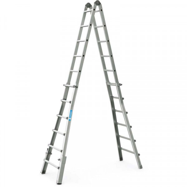 Variomax V - Teleskop-Leiter 4 x 6 Spr. Leiterlänge max 6,4m, Arbeitshöhe 7,1m