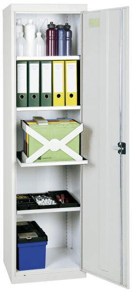 Werkzeug- und Materialschrank Serie 3000, 7035/7035, 4 Wannenböden