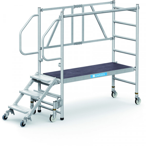 Workmaster T - Plattform, 2.70 x 0,75m Plattformhöhe 0,99m, Arbeitshöhe 3 m