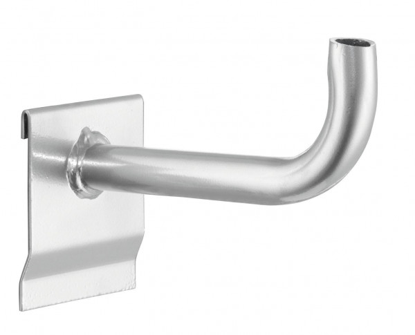 ®RasterPlan Rohrträger alufarben L160 mm D20 mm.