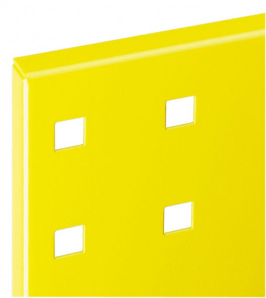 ®RasterPlan Lochplatte B 2000 mm x H 450 mm RAL 1023 - Verkehrsgelb Universell kombinier- und einsetzbar. Kompatibel mit ®RasterPlan Schlitzplatten.