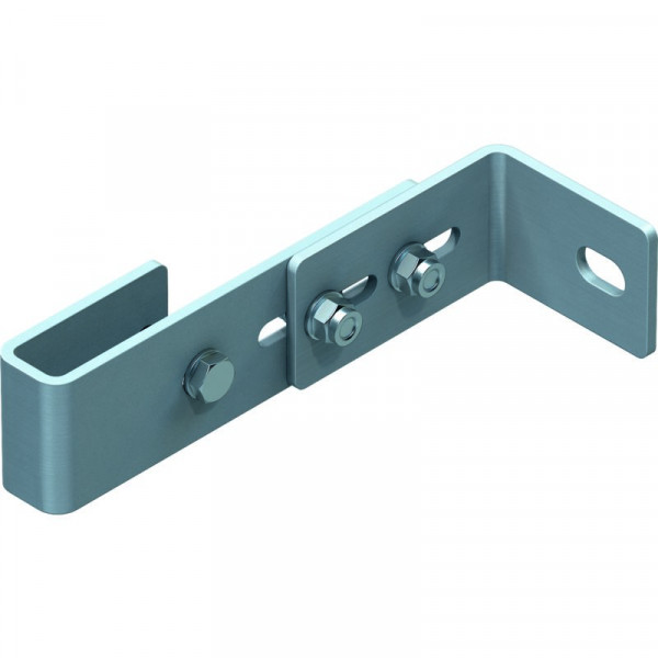 Wandhalter verstellbar, Stahl verzinkt Wandabstand 150 - 200 mm