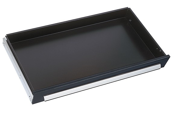 Schublade RAL 7016 H100 mm Breite 1000 mm,Vollauszug.