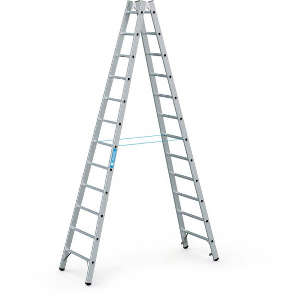 Coni B - LM-Stehleiter 2 x 12 Sprossen Leiterlänge 3,46 m, Arbeitshöhe 4,6 m