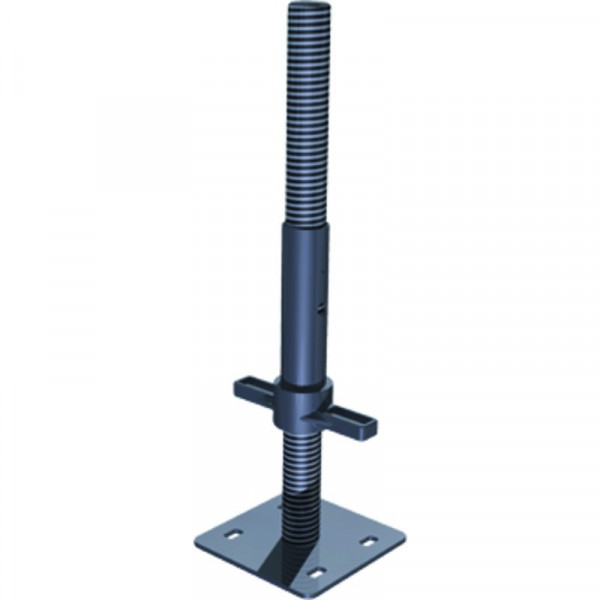 Fußplatte mit Spindel Verstellbereich 30 cm