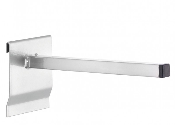 ®RasterPlan Universalhalter vierkant 200 mm alufarben.