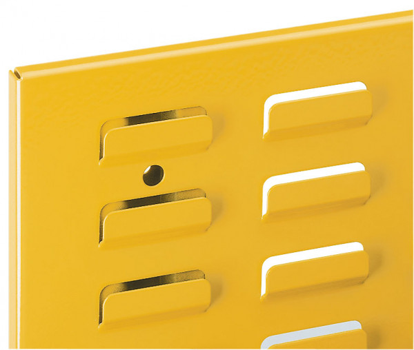 RasterPlan Schlitzplatte RAL 1006, B 500 x H 450 mm, Breitformat.