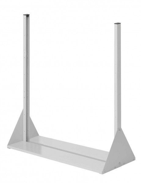 ®RasterPlan Stellwand Standmodul Gr. 3 H1100 x B1000 x T430 mm RAL 7035. Doppelseitig ohne Platten.
