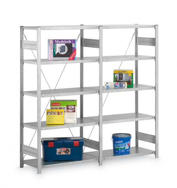 Fachboden-Anbauregal "ORION PLUS" 3000 mm hoch