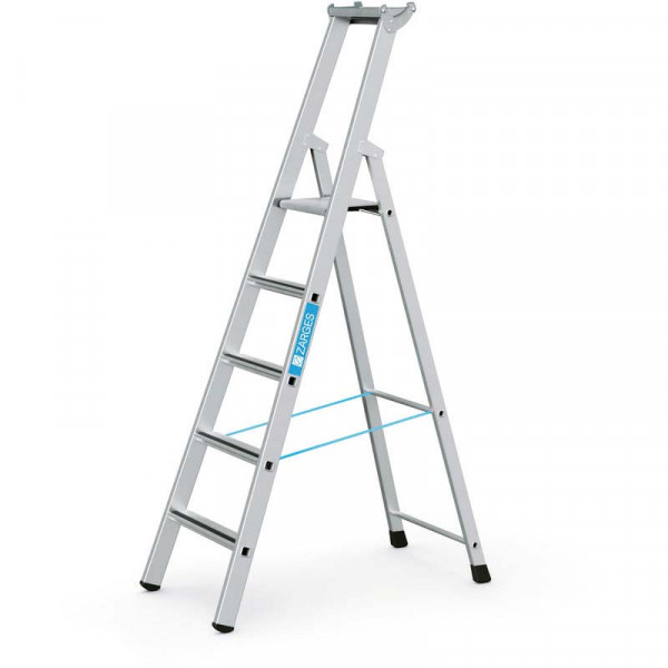Saferstep S - Stehleiter 5 Stufen Plattformhöhe 1,33 m, Arbeitshöhe 3,35 m
