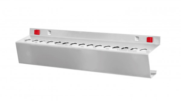 ABAX® Werkzeughalter für MK-3 12 x Durchmesser 23 mm Alufarben